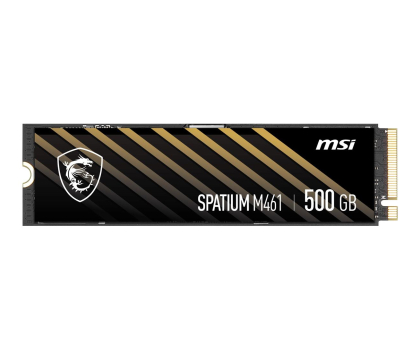 Dysk wewnętrzny MSI SPATIUM M461 PCIe 4.0 NVMe M.2 500GB